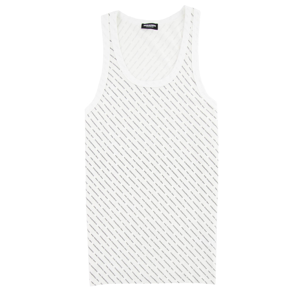 Dsquared2 Mini Logo Tank Top White