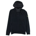 Stone Island Lambswool Hooded Cardigan Black V0029
