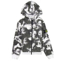 Stone Island Junior 62046 Camouflage Zip Up Hoodie Pearl V0061