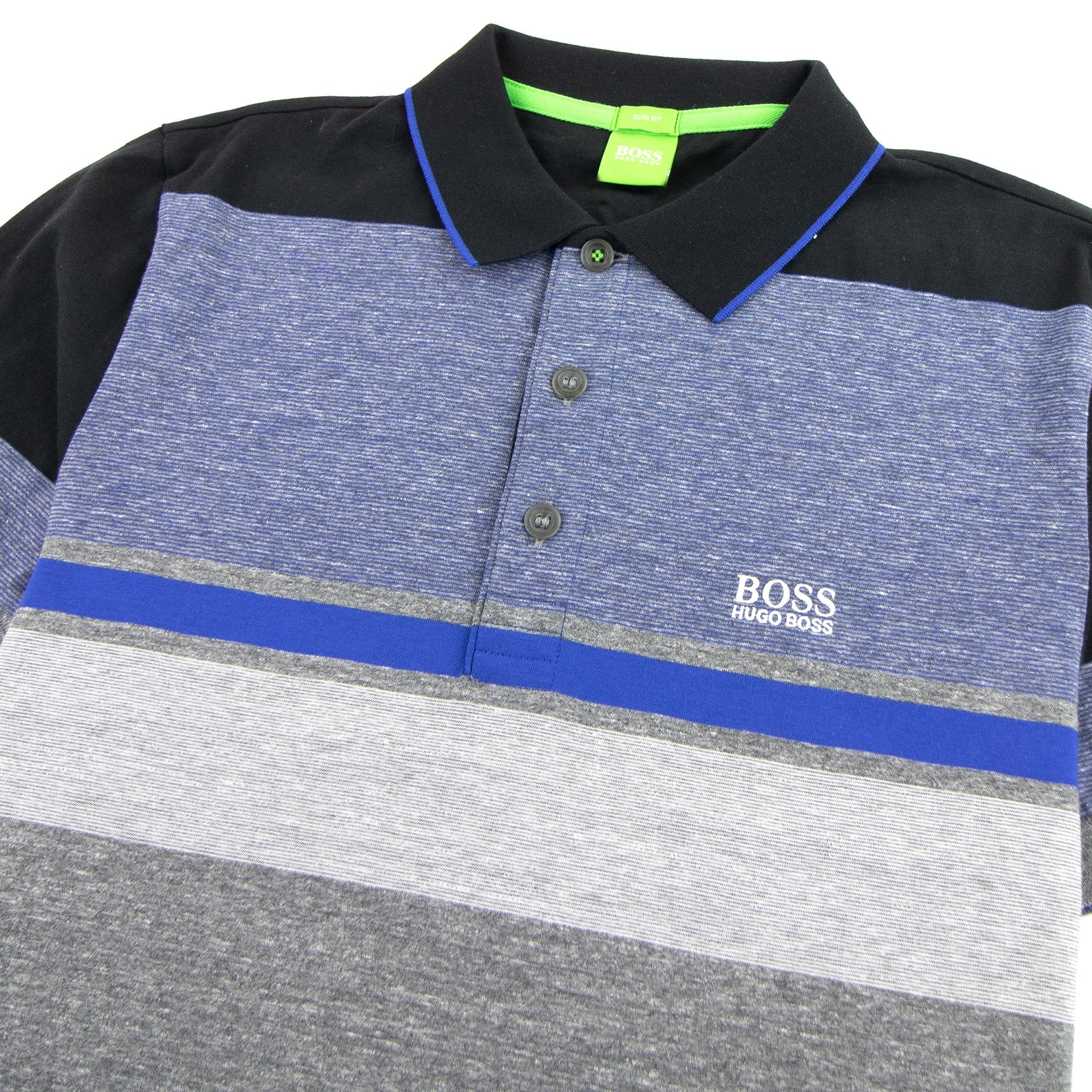 Hugo Boss Paule 2 Short Sleeve Polo Black/blue