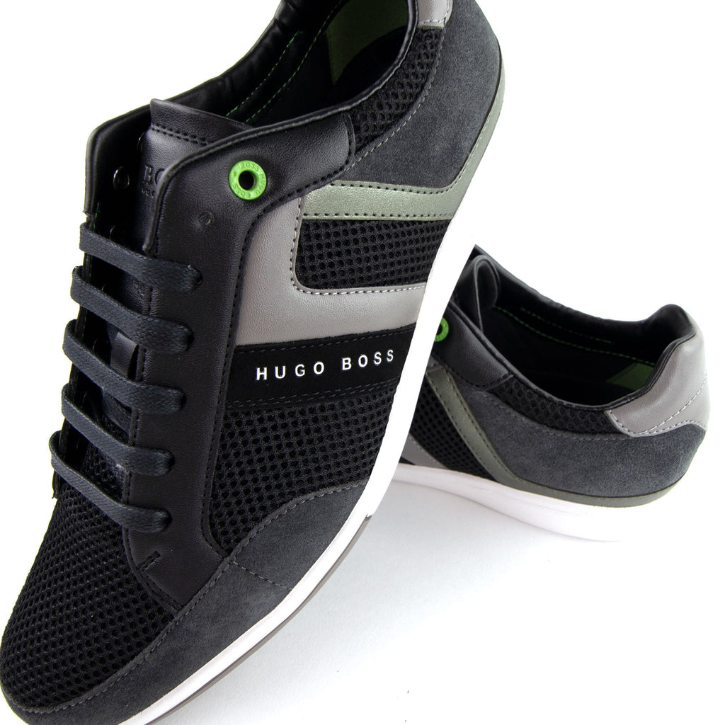 Hugo Boss Eldorado Reflect Trainers Dark Grey