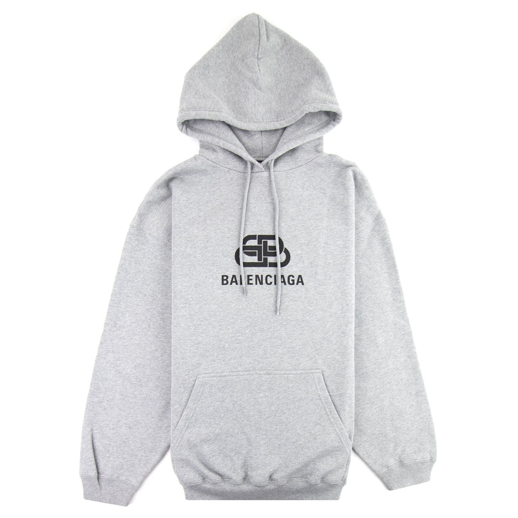 Balenciaga Bb Hoodie Grey