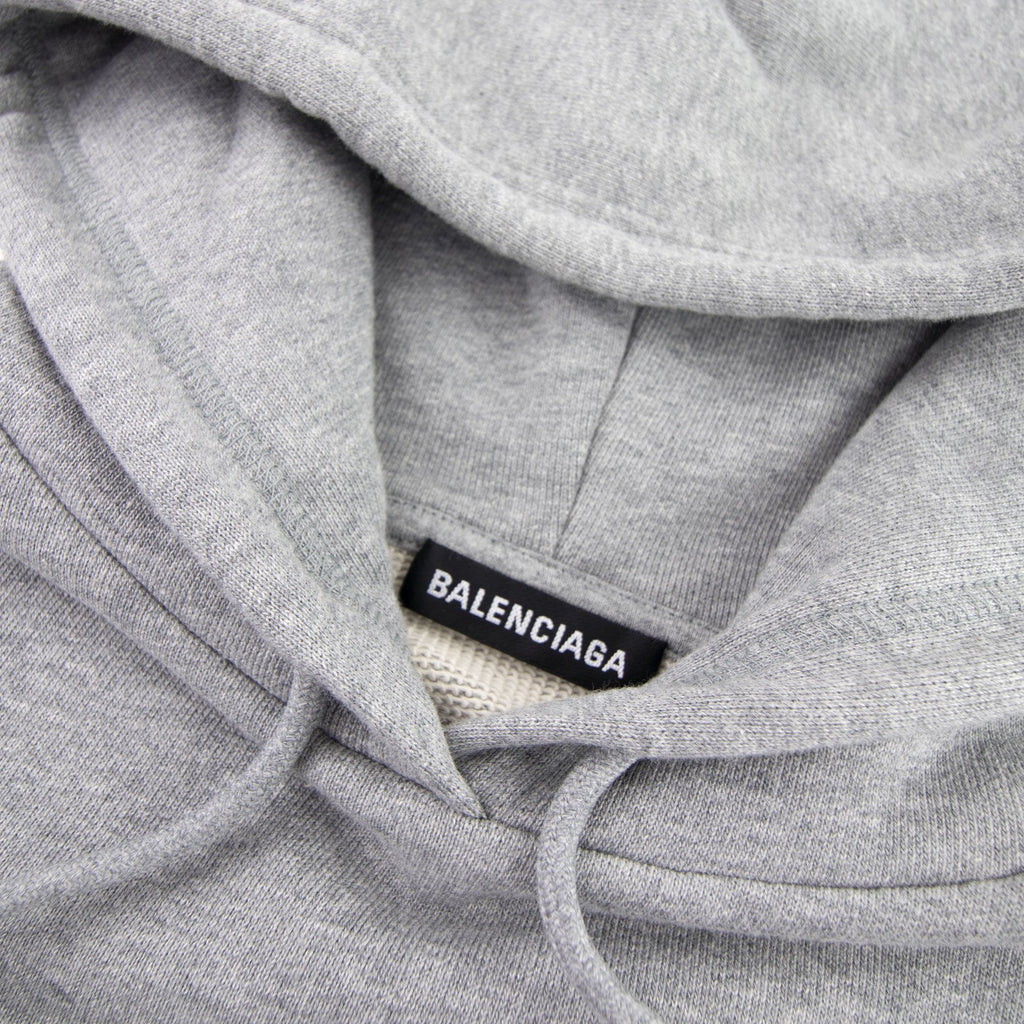 Balenciaga Bb Hoodie Grey