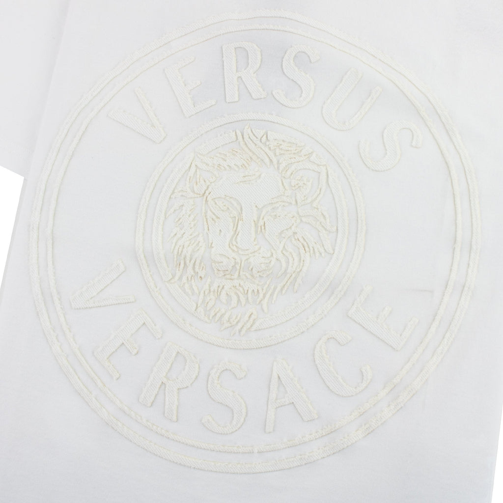 Versace Versus Slim Fit Lion T-shirt White