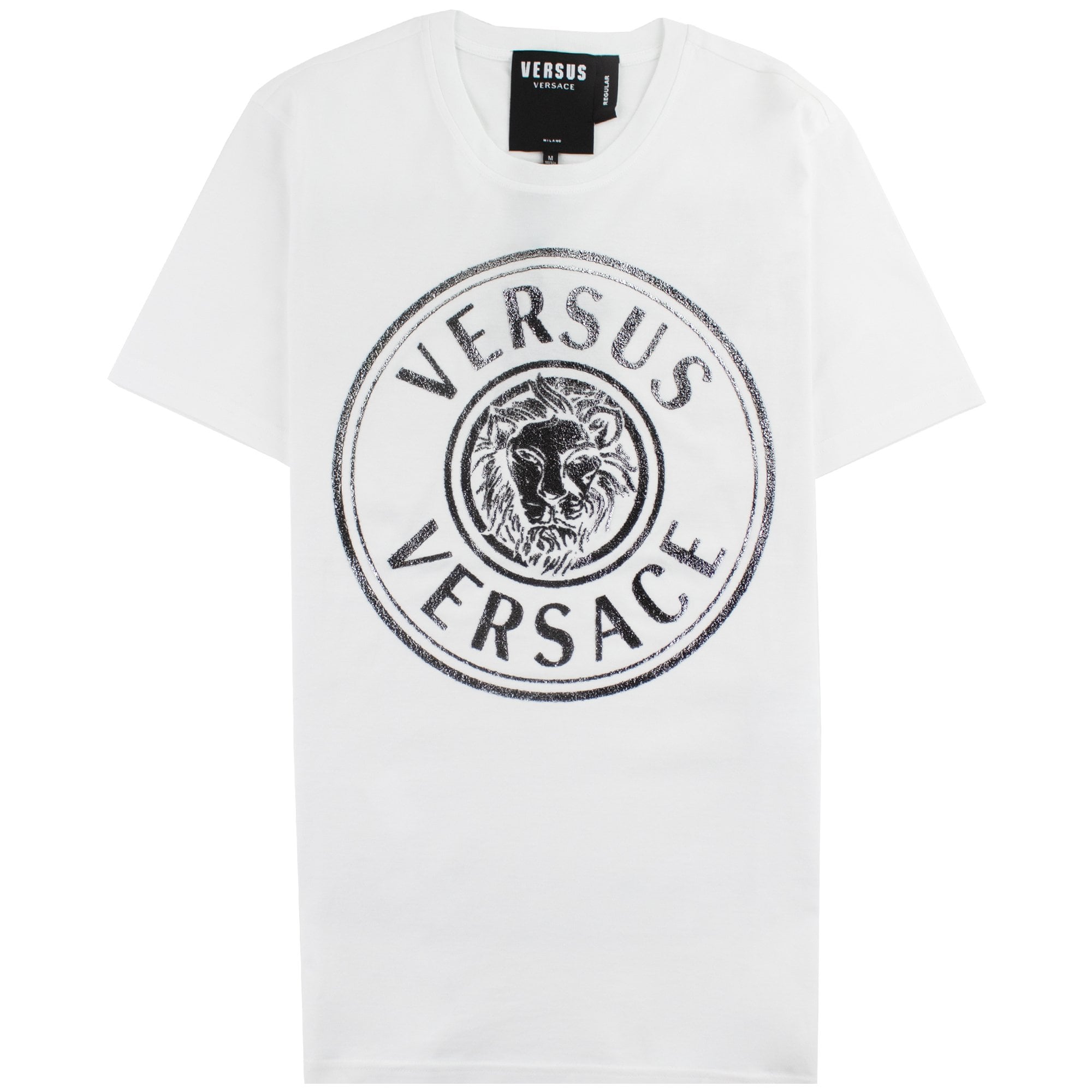Versace Versus Regular Fit Medallion Tshirt White