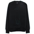 Versace Versus Embroidered Pin Sweatshirt Black