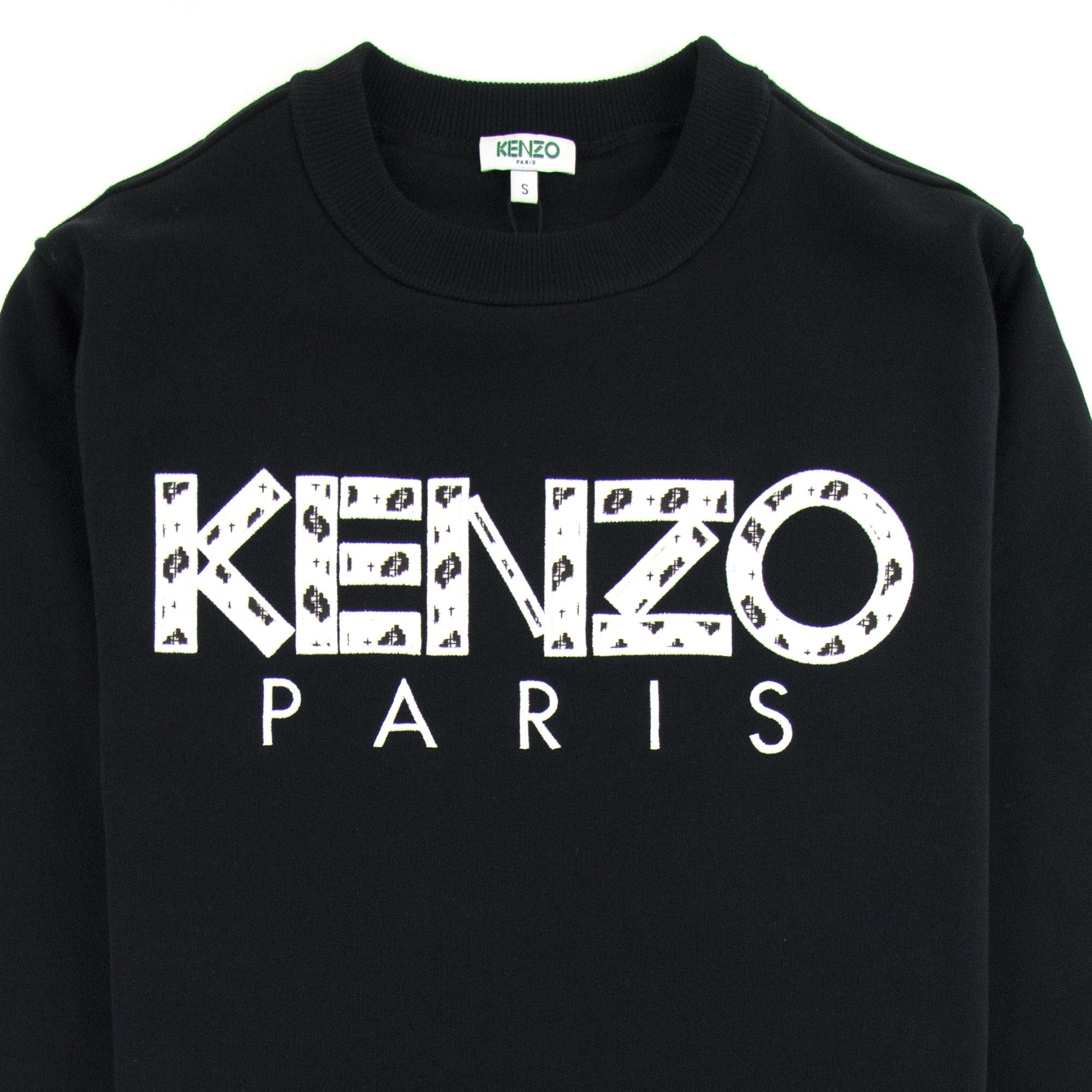 Kenzo Paris Logo Sweatshirt Black | ONU – Onu