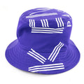 Kenzo Logo Bucket Hat Purple