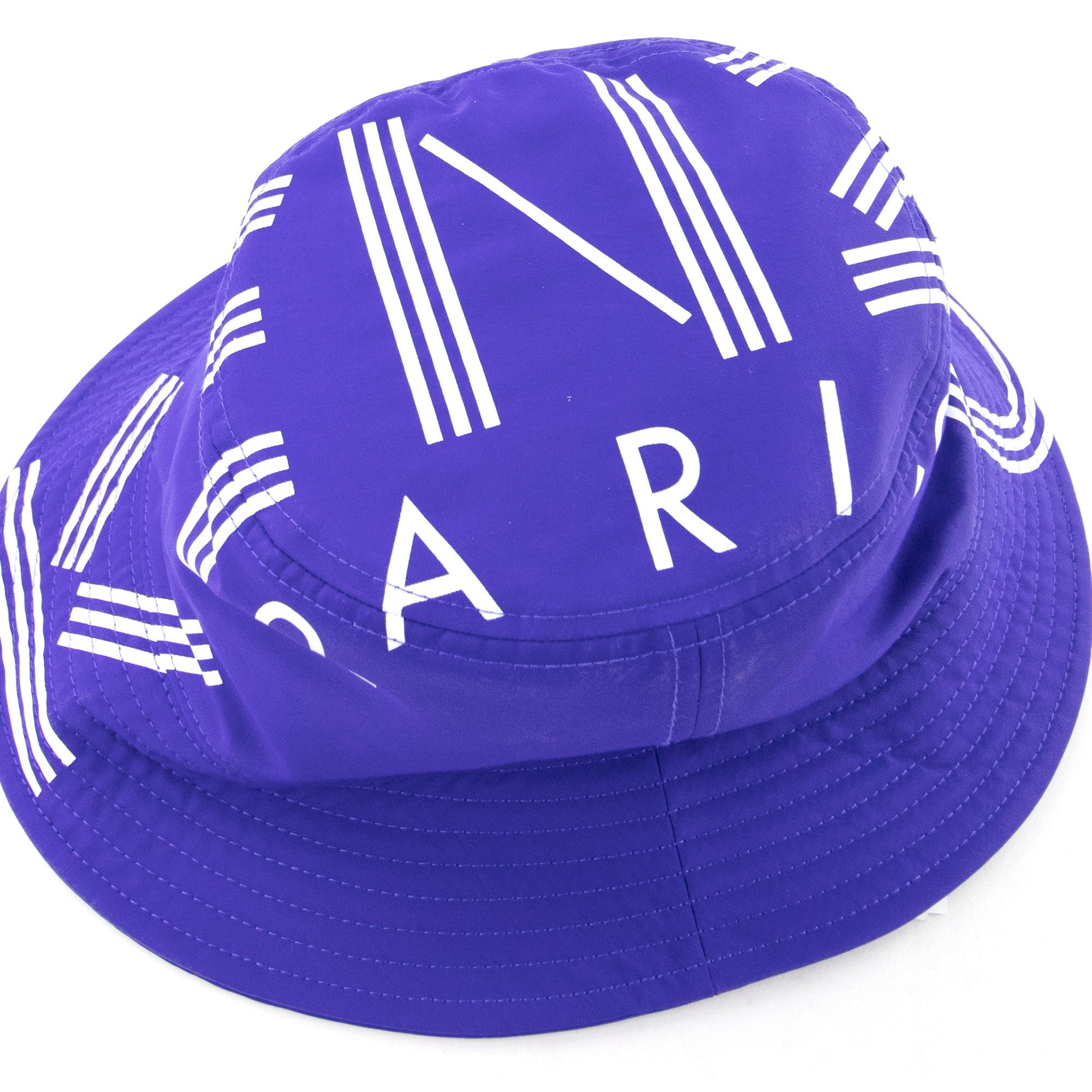 Kenzo Logo Bucket Hat Purple
