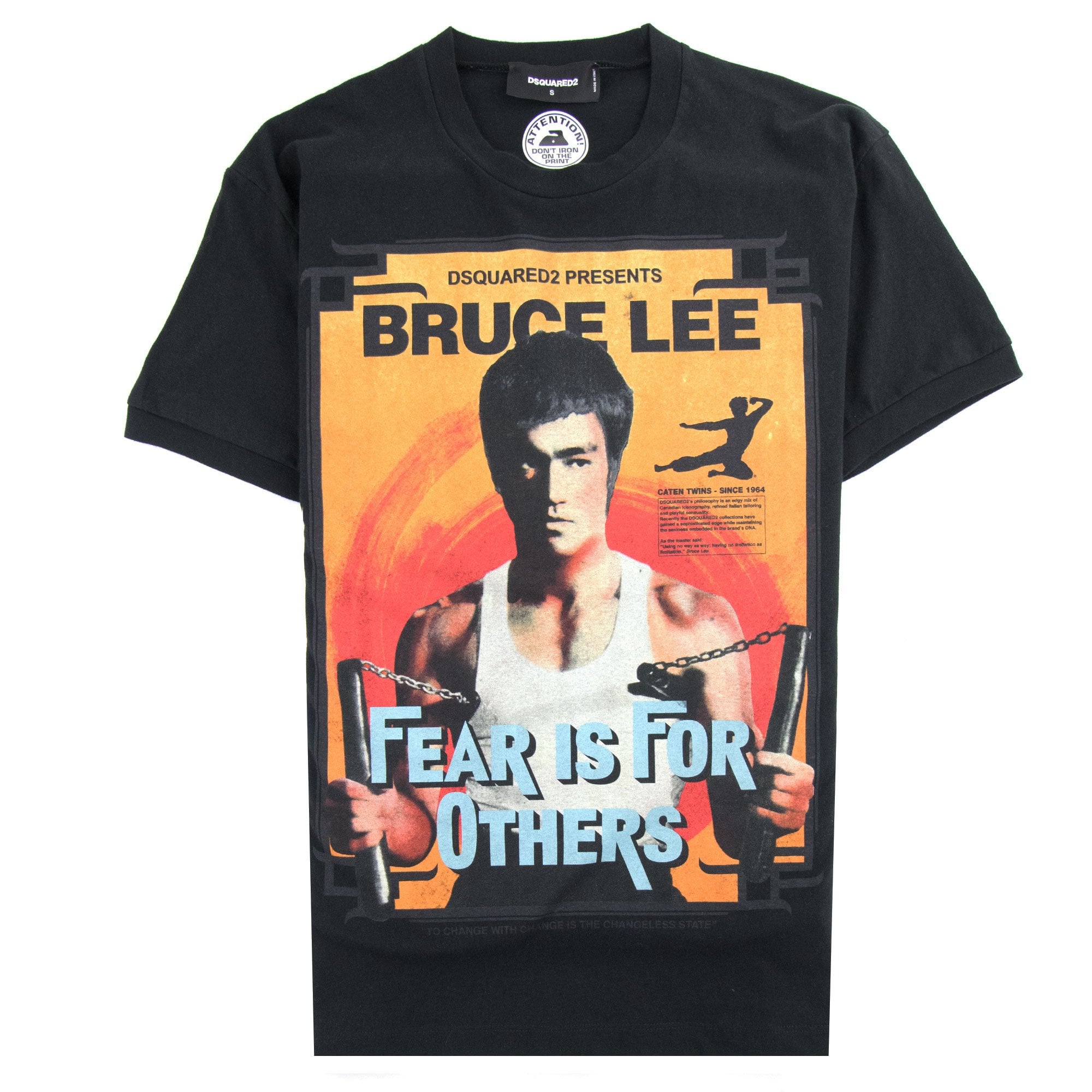 Dsquared2 Bruce Lee T-shirt Black 900