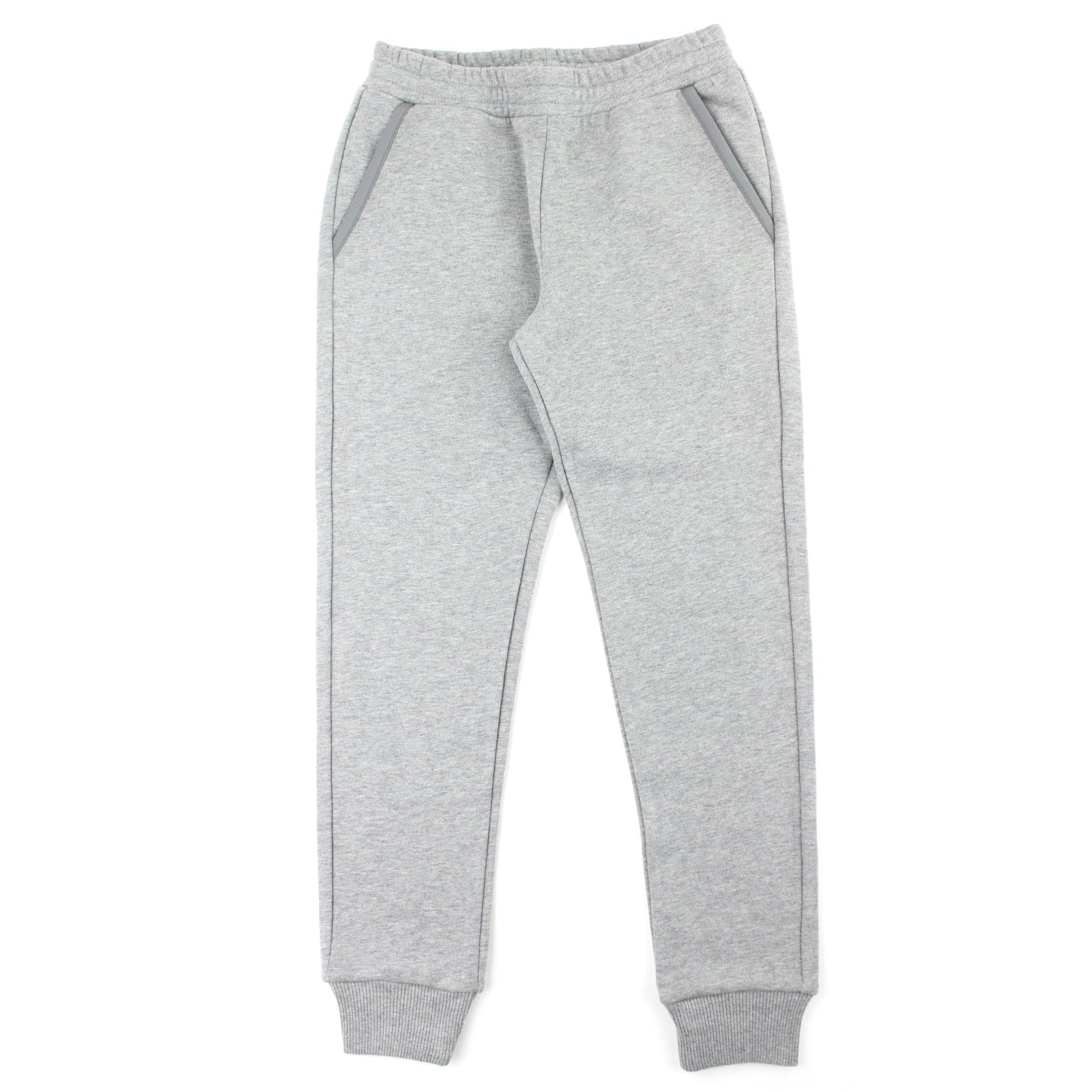 Moncler Junior Hooded Tracksuit Light Grey