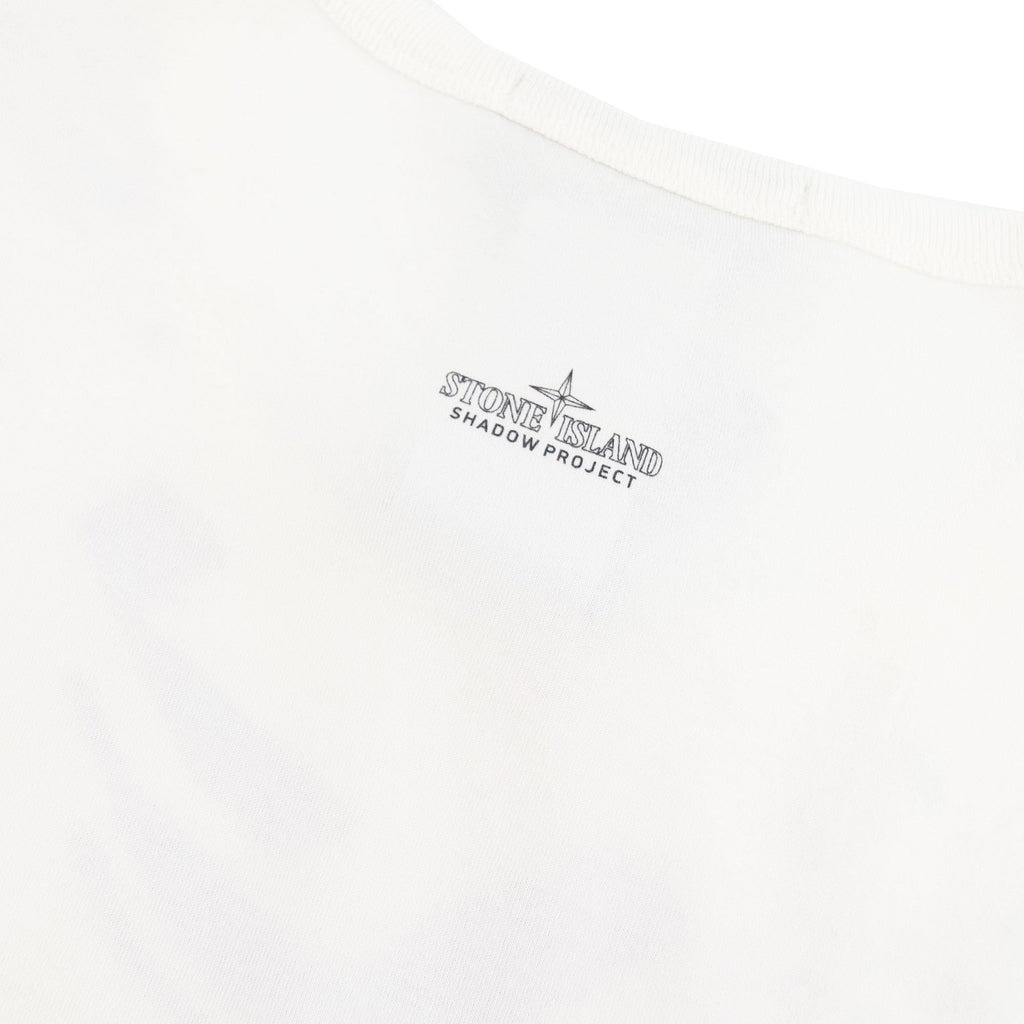 Stone Island Shadow Project 20610 Printed Catch Pocket T-shirt Natural V0099