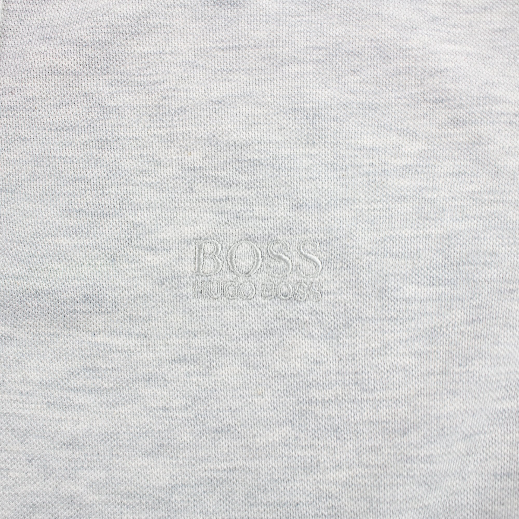 Hugo Boss Regular-fit Polo Shirt In Pima-cotton Grey