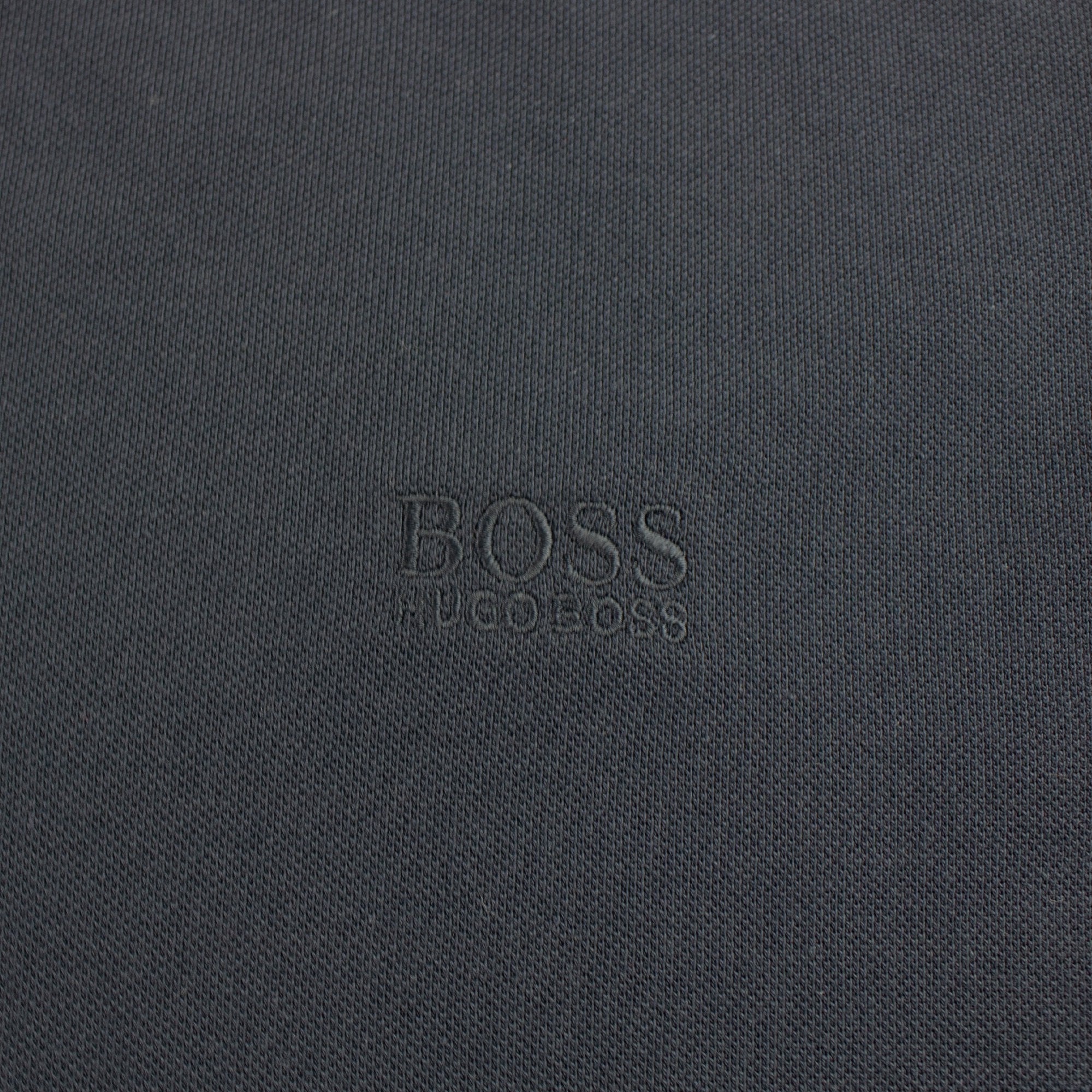 Hugo Boss Regular-fit Polo Shirt In Pima-cotton Navy