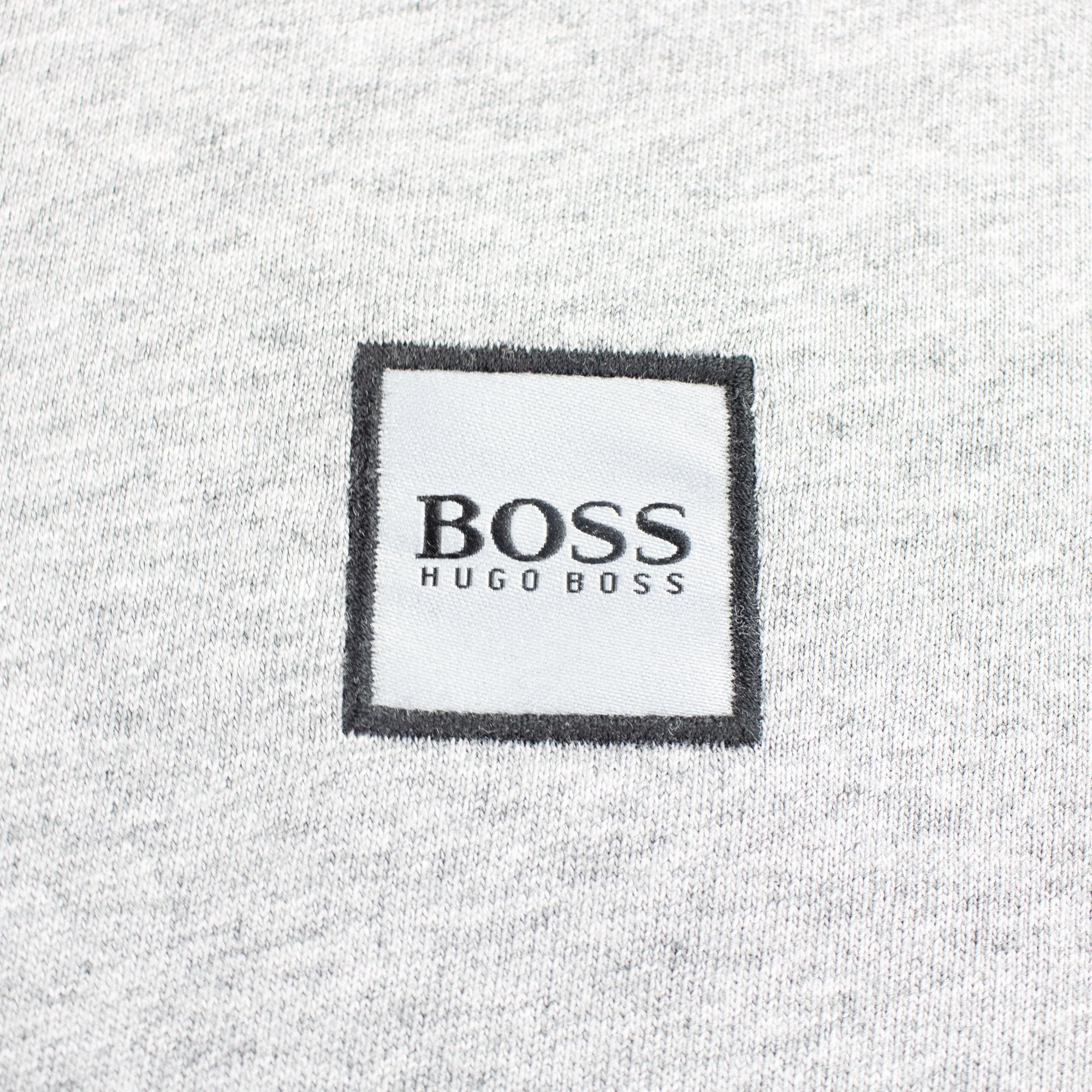 Hugo Boss Crew-neck T-shirt In Single-jersey Cotton Grey