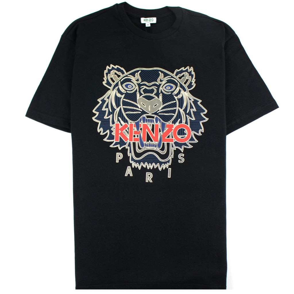 Kenzo Rubber Tiger T-shirt Black