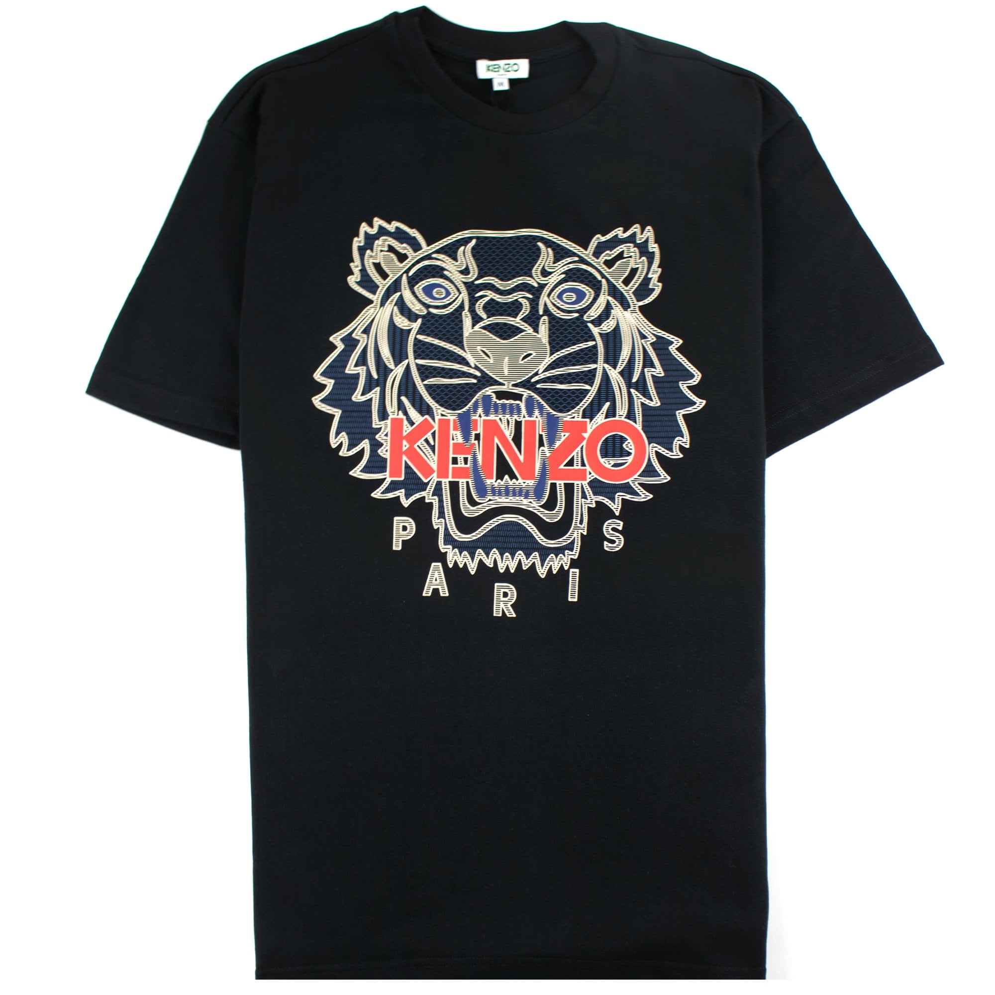 Kenzo Rubber Tiger T-shirt Black