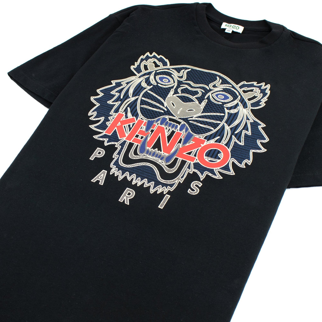 Kenzo Rubber Tiger T-shirt Black