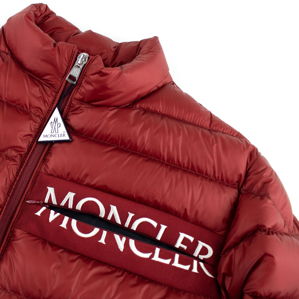 Moncler Neveu Down Jacket Red