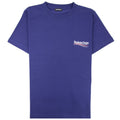 Balenciaga Short Sleeve Political T Shirt Blue 1195