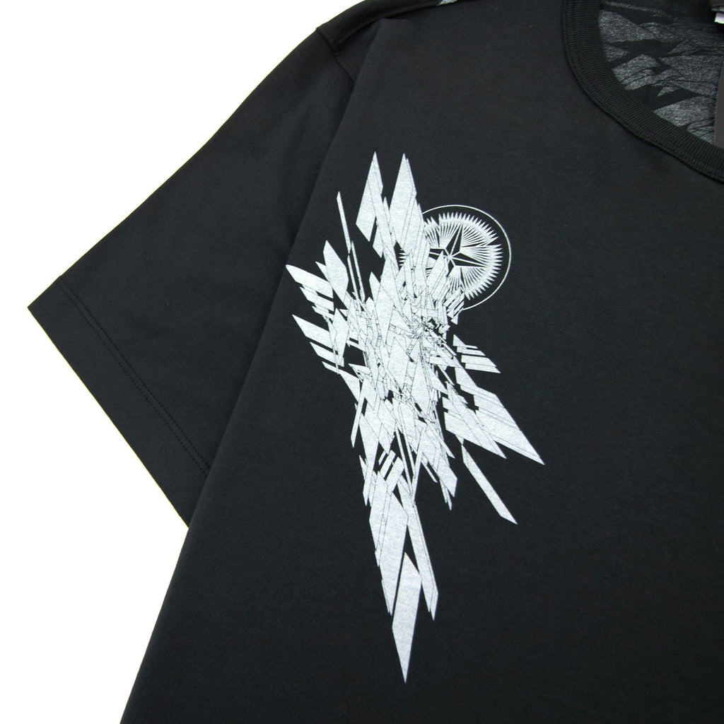 Stone Island Shadow Project Mako Logo Tshirt Black