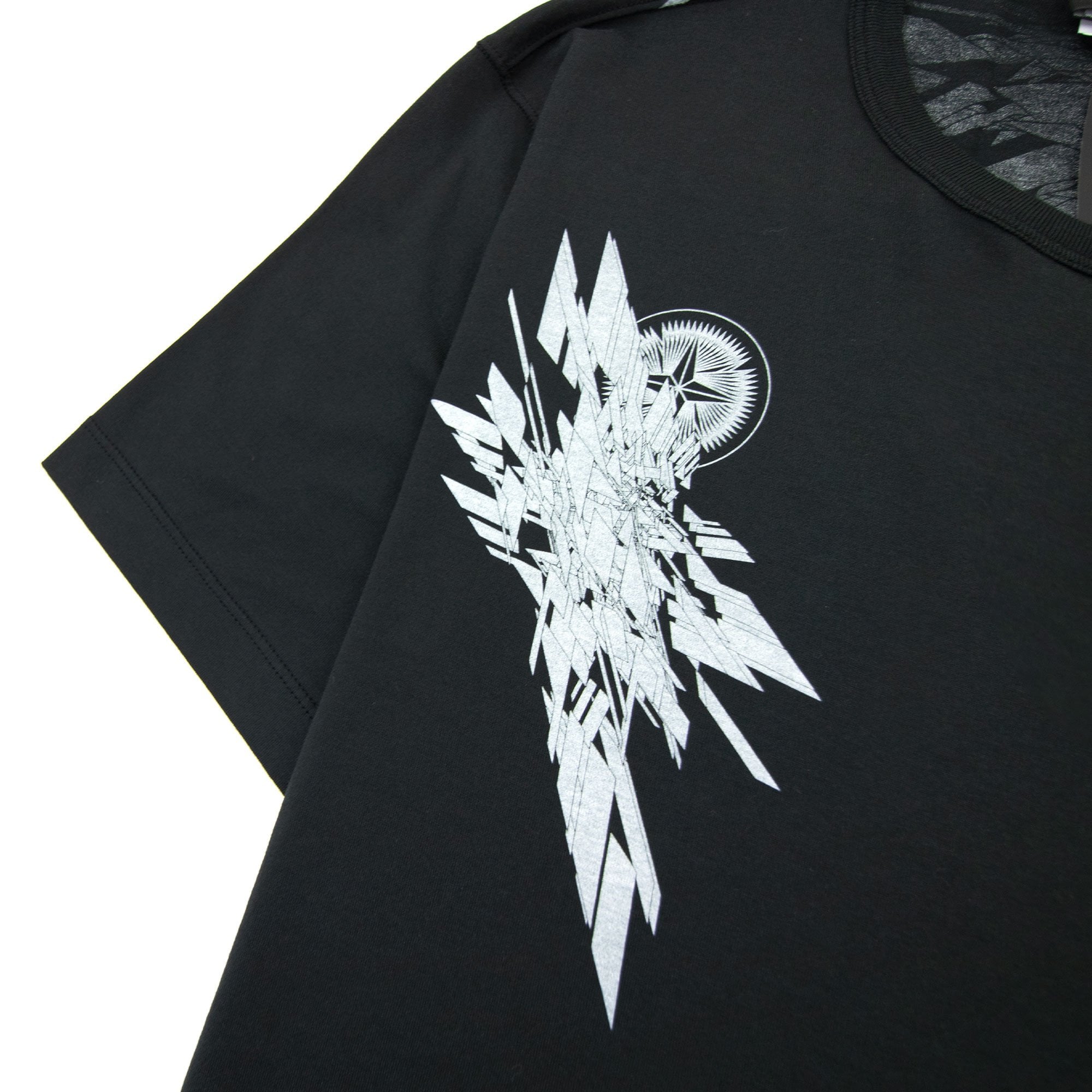 Stone Island Shadow Project Mako Logo Tshirt Black