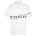 Givenchy Broken Logo Polo Shirt White