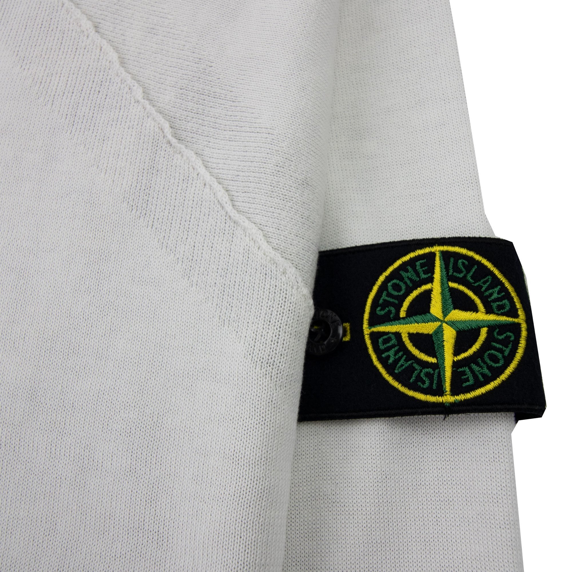 Stone Island Reversible Knit Pullover Light Grey