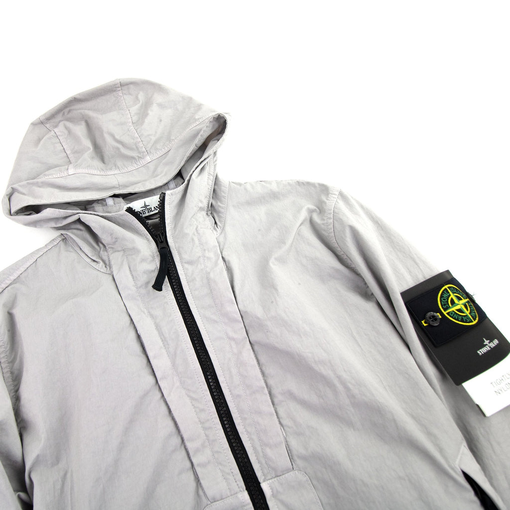 Stone Island Woven Nylon Twill TC Jacket Light Grey