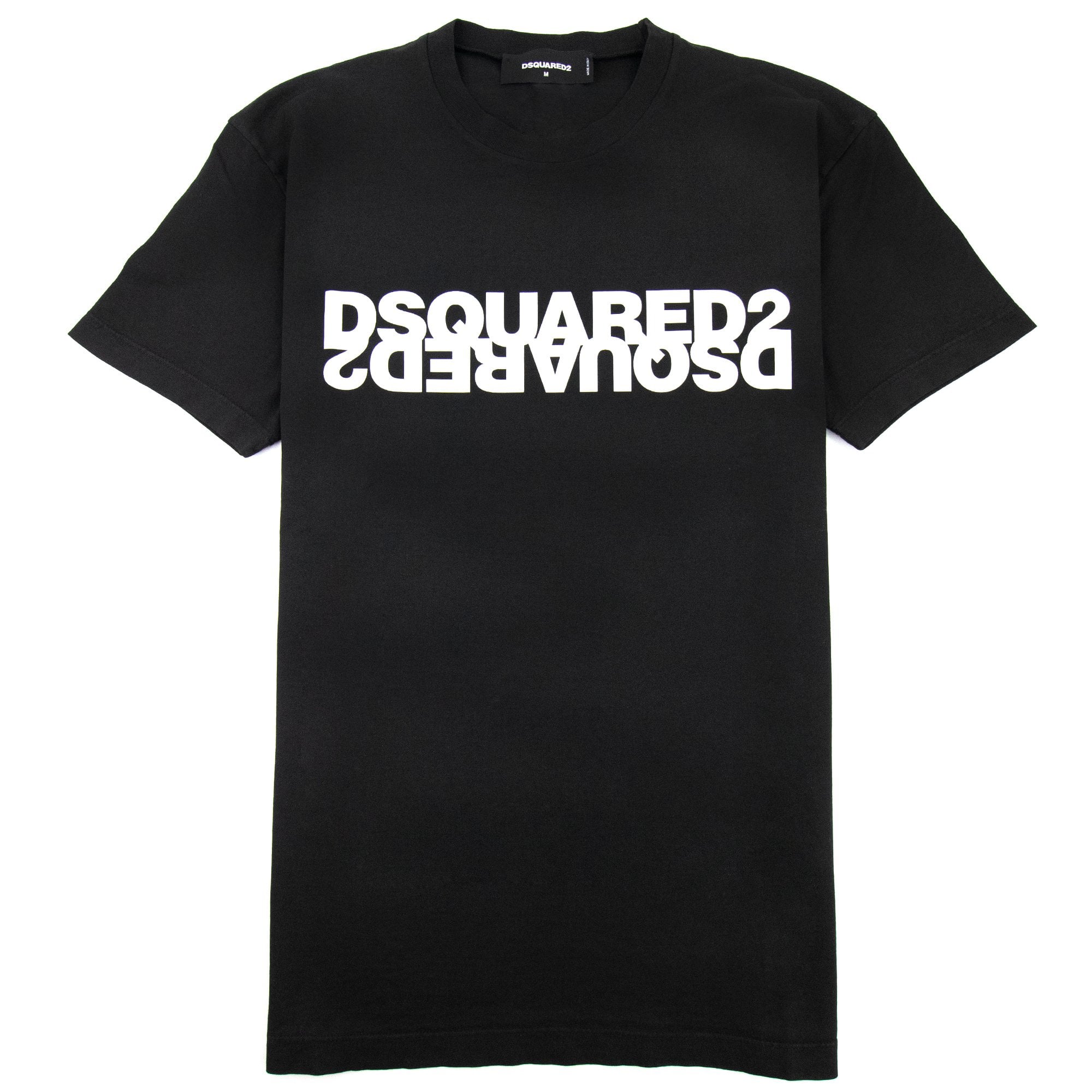 Dsquared2 Mirror Logo Tshirt Black