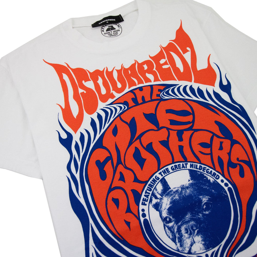 Dsquared2 Great Hildegard Tshirt White