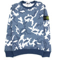 Stone Island Junior Camouflage Printed Sweatshirt Navy Blue V0020