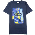 Hugo Boss Kids Cargo Short Sleeve T Shirt Navy