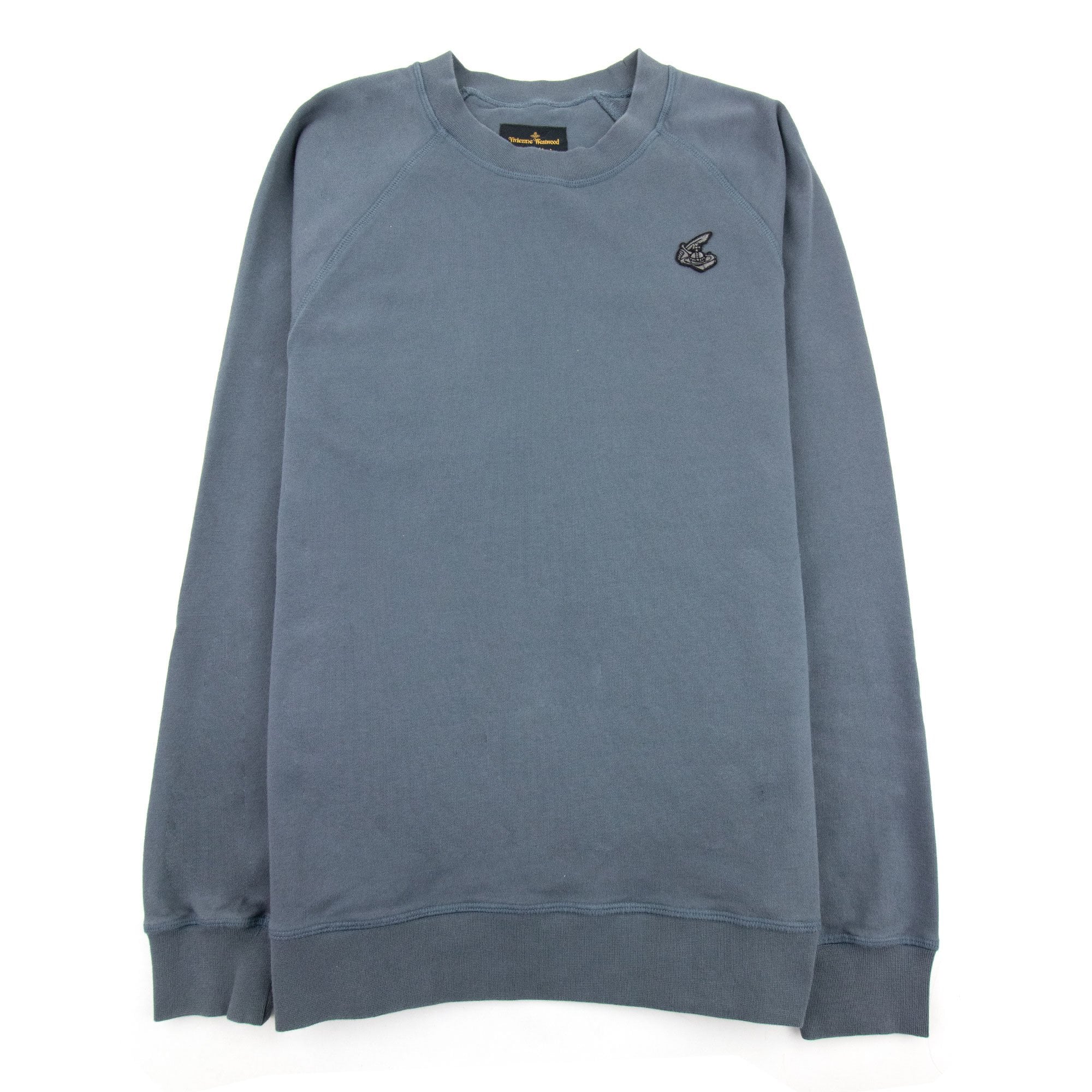 Vivienne Westwood Anglomania Small Logo Sweatshirt Grey P401