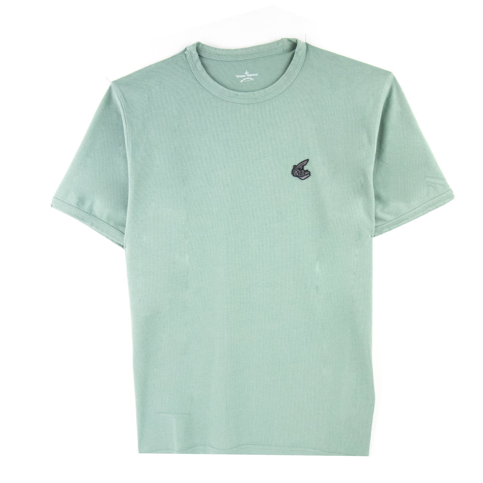 Vivienne Westwood Anglomania Small Cutlass Orb Logo T-shirt Green M401