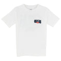 C.P. Company Undersixteen Spray Logo T Shirt White 103