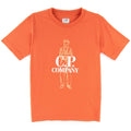C.P. Company Undersixteen Worker Logo T-shirt Spicy Orange 499