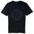 Hugo Boss City Logo Print T Shirt Black 001