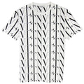 Valentino Logo Pattern Crewneck T Shirt White/black