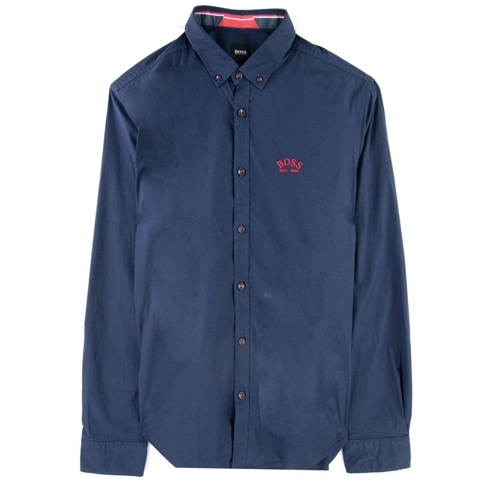 Hugo Boss Stretch Regular Fit L/s Shirt Navy 410