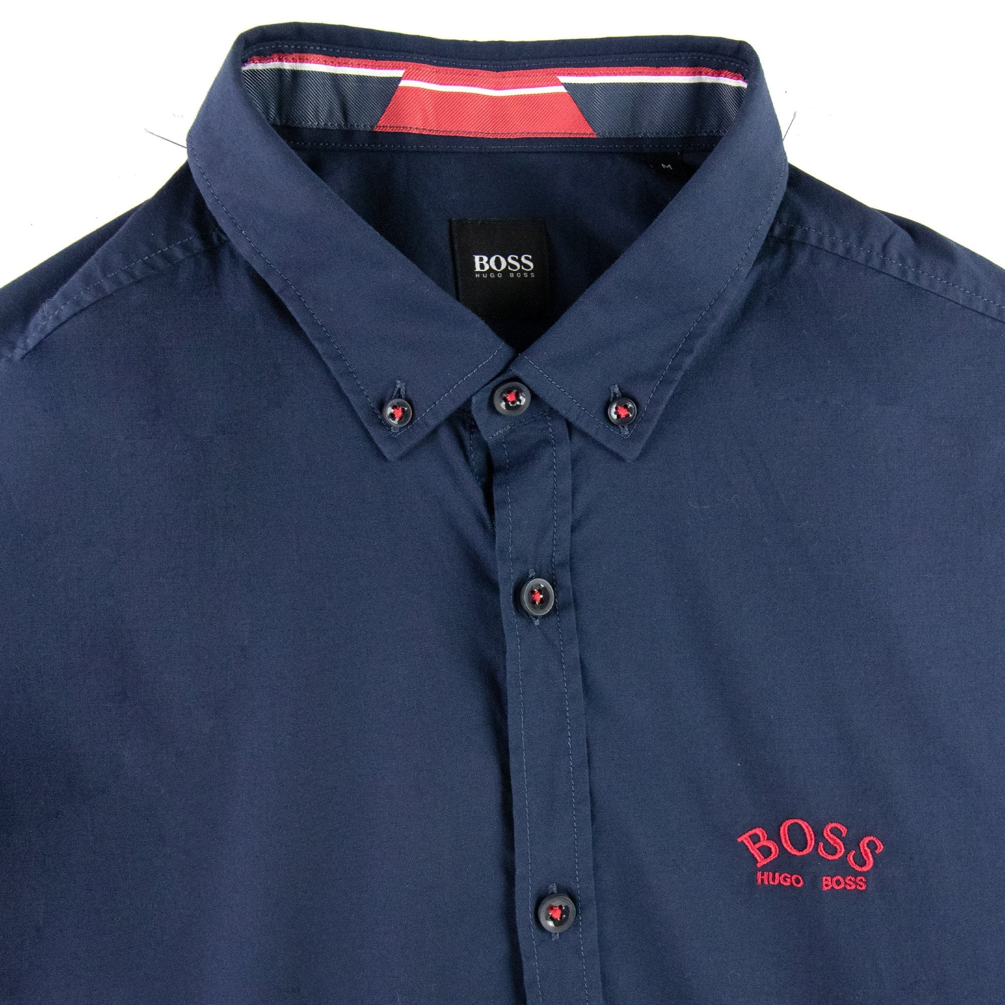 Hugo Boss Stretch Regular Fit L/s Shirt Navy 410