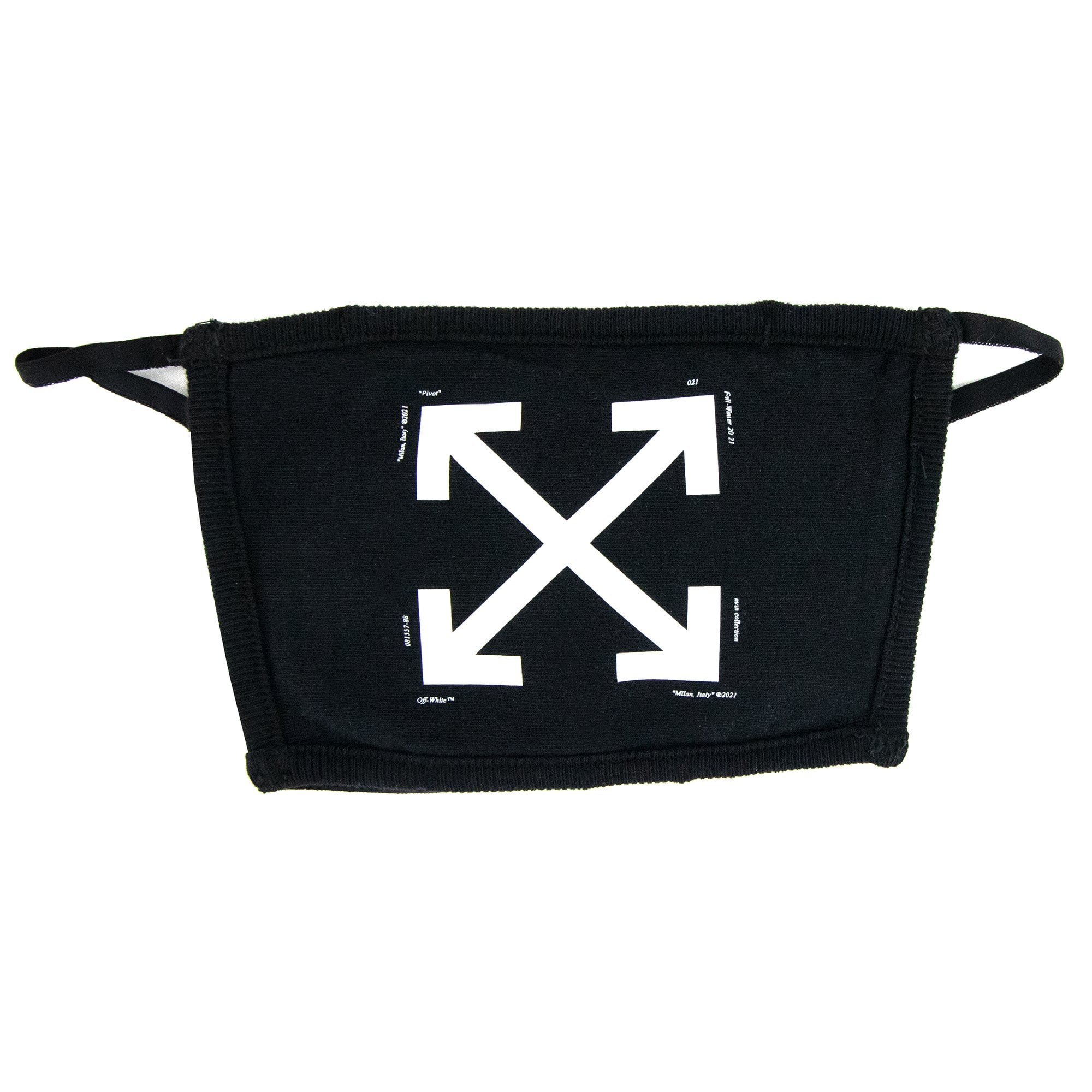 その他 OFF-WHITE ARROW FACE MASK 19FW Off White Arrow Print Face Covering Mask Black/white | ONU – Onu