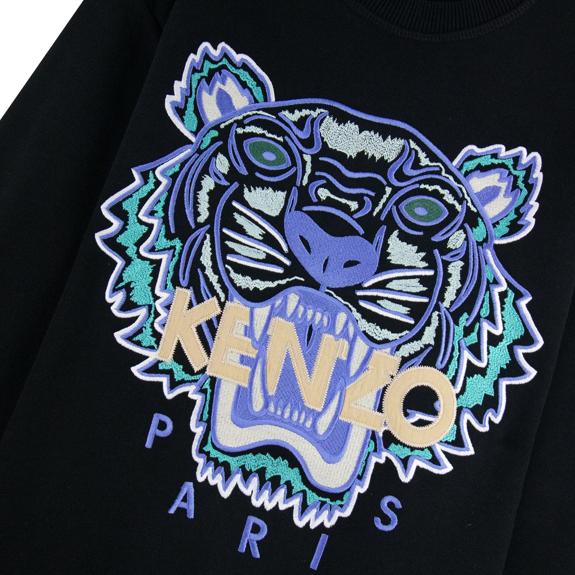 Kenzo Tiger Sweatshirt Black/purple