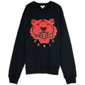 Kenzo Red Tiger Print Sweatshirt Black/red