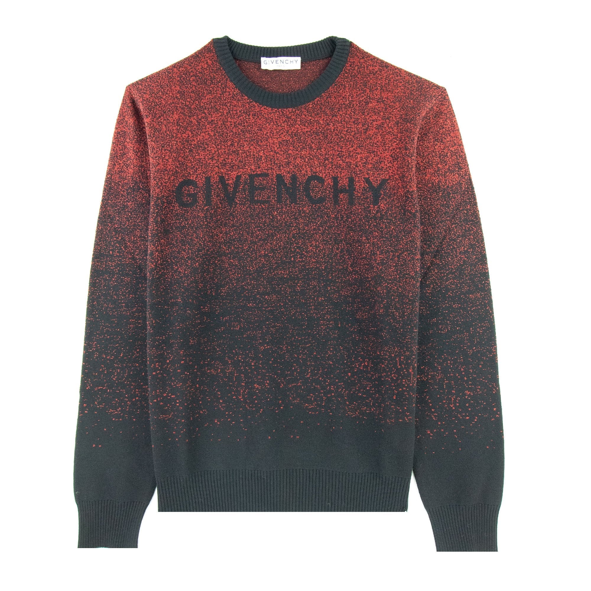 Givenchy Metallic Fibre Knit Black & Red | ONU – Onu