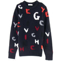 Givenchy Knitted sweatshirt Letters Bold Black