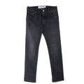 Jacob Cohen Black Patch Stretch Jeans Dark Grey 001
