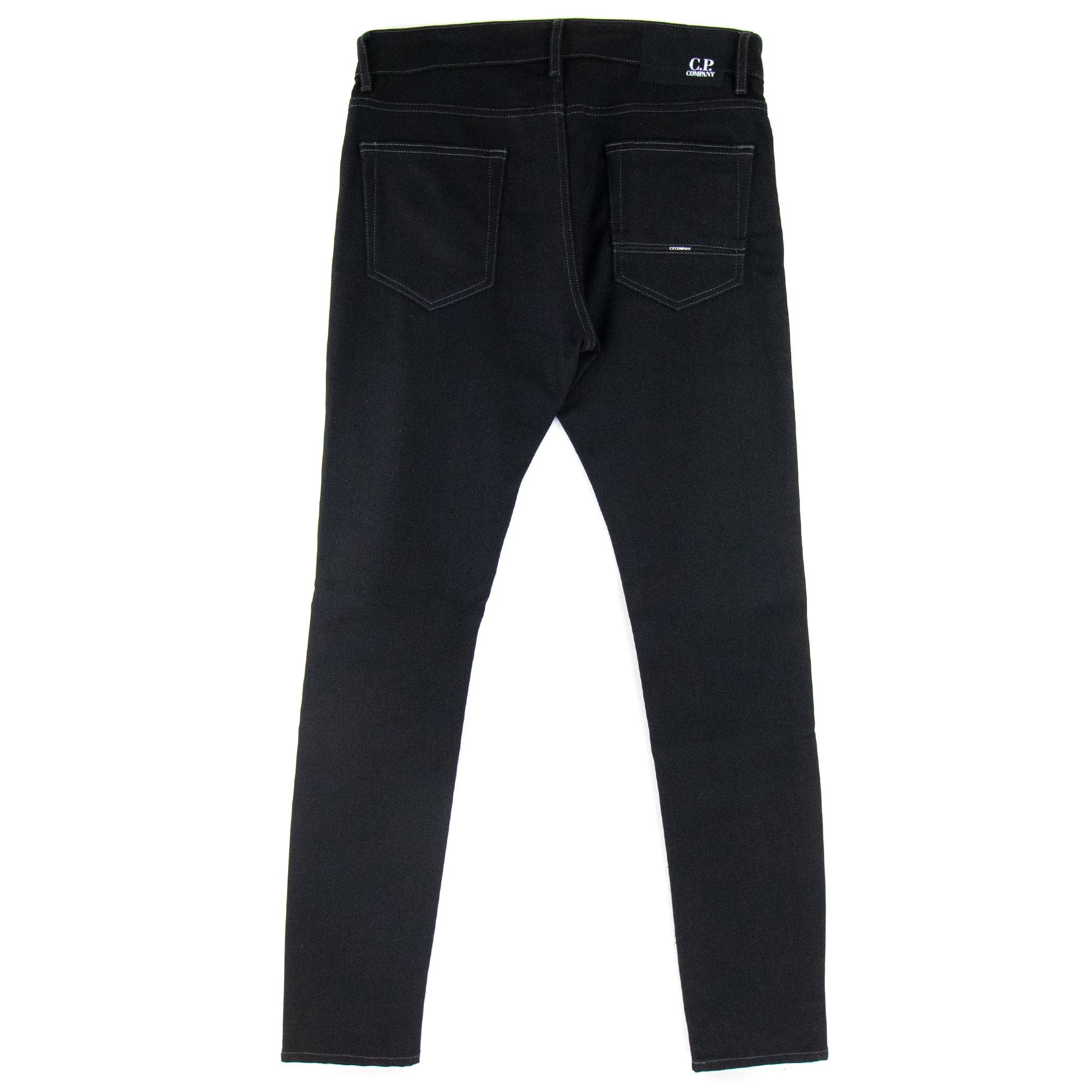 C.P. Company Mean Fit Slim Jeans Black D00