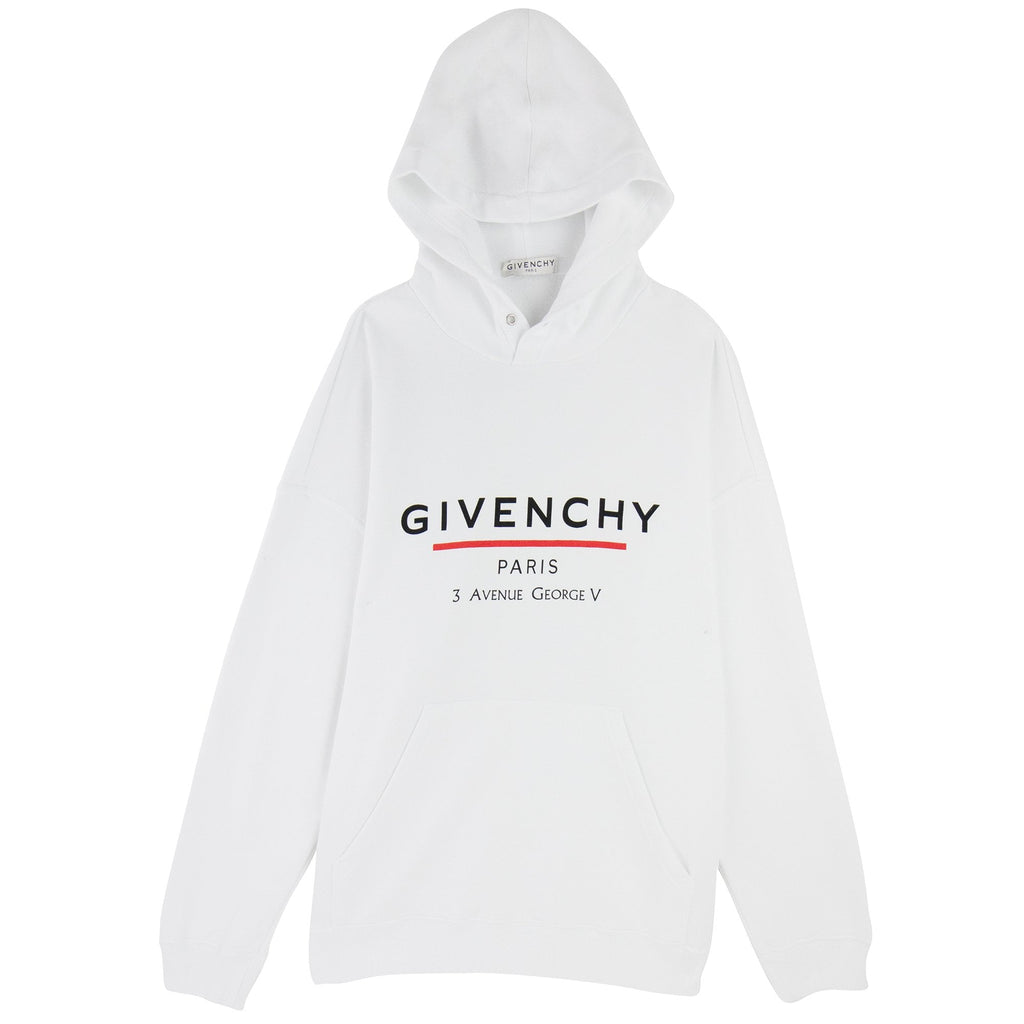 Givenchy George V Hoody Ltd Edition White