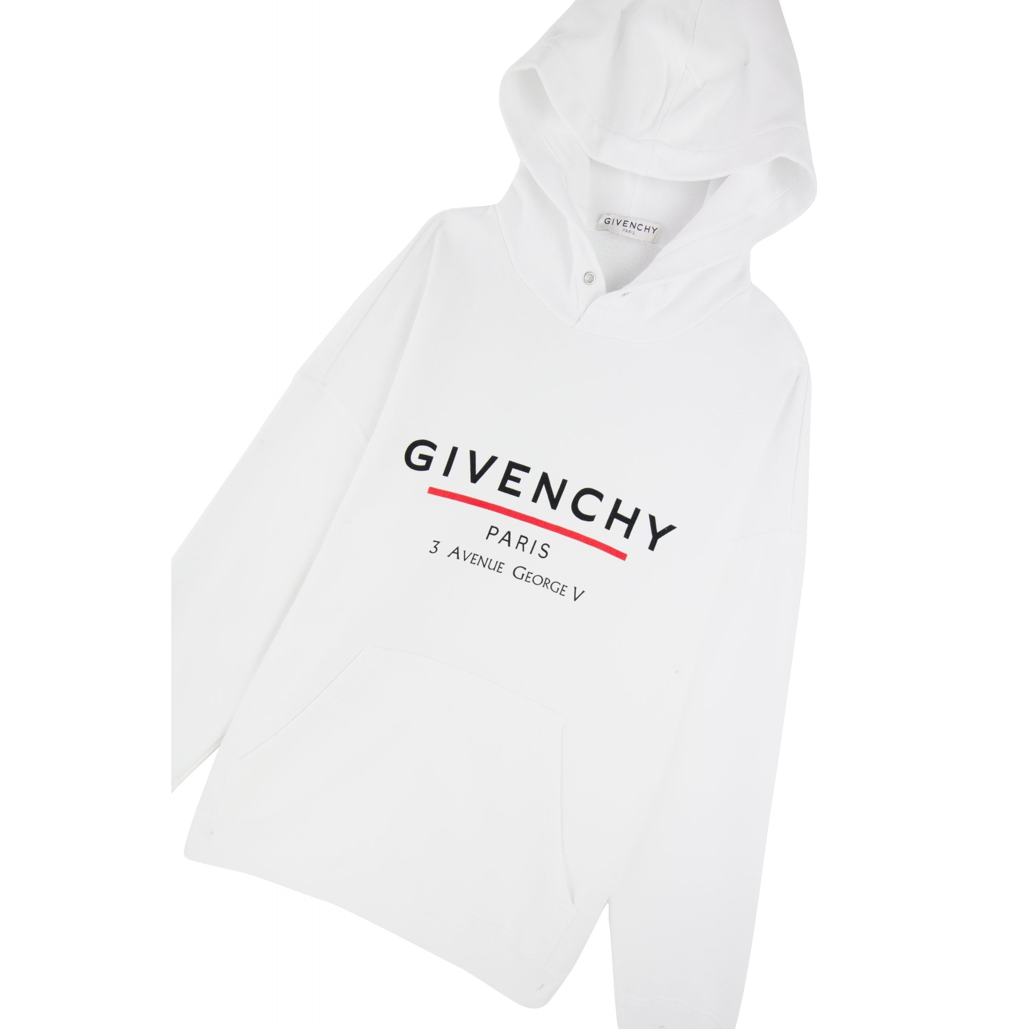 Givenchy George V Hoody Ltd Edition White